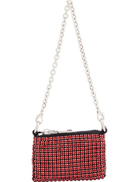 Faina Bolso de hombro rojo / negro