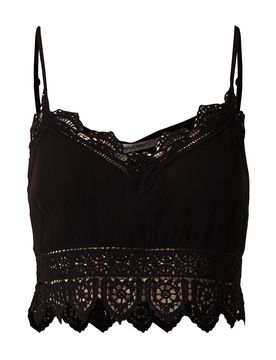 ABOUT YOU Top 'Tia' negro