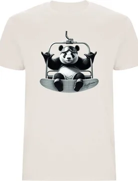 Camiseta unisex Panda Telesilla Vintage - Hysteresis - FashionsVida