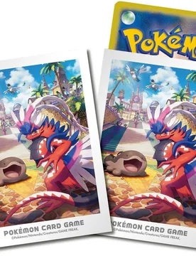 Pokemon Center Japan - Paldea Adventures Koraidon & Clodsire Sleeves (64) - Pokémon - FashionsVida