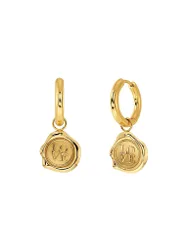 Boucles d'oreilles Holly Hoops Or or