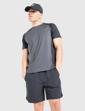 Curve T-Shirt - Herren, Schwarz - male - Size: L - Reprimo - FashionsVida