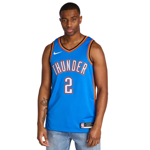 NBA Men Jerseys/Replicas - Blue - Size L - Poly Mesh - Blue - Size: Large - Nike - FashionsVida