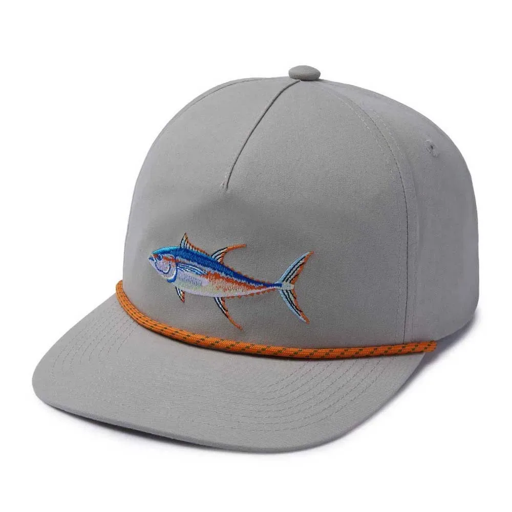 Adrift Goione Cap Light Grey One Size Men - PELAGIC - FashionsVida