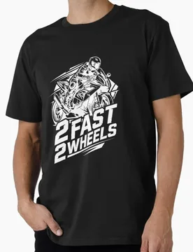 Fast 2 Wheels – Motorbike, Speed, Biker Life Gift t shirt 100% cotton O-Neck Short Sleeve Graphic Clothes All size tops S-6XL - Aliexpress - FashionsVida