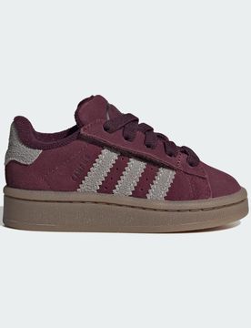 SCARPA CAMPUS 00s COMFORT CLOSURE ELASTIC LACE 25 Maroon / Khaki Three / Gum