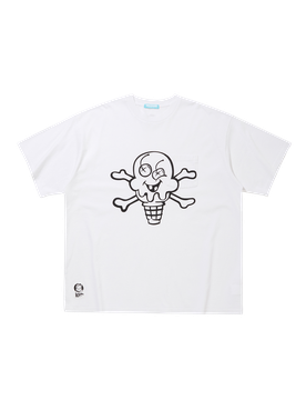 Overdyed Pocket Cones & Bones T-Shirt