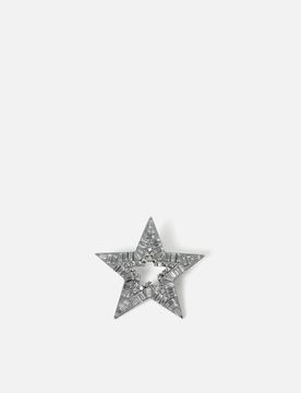 Estrella broche en forme d'étoile avec détails brillants