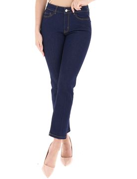 Jeans straight leg BLU SCURO 40