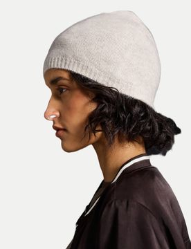 Street One Feinstrick Beanie Weiß