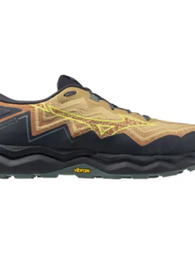 WAVE DAICHI 9 Trailschuhe Herren Sunburn/FortuneYellow/N.Atlantic 44,5 - Mizuno - FashionsVida