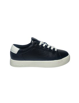 Scarpe Uomo Sneakers uomo chiusura con lacci bianchi