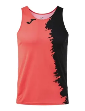 T-shirt Sans Manches Picasho Coral / Negro M - Joma - FashionsVida