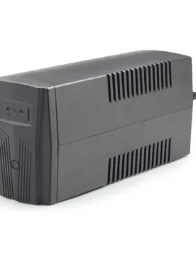 Ups Gembird Eg-ups-b650 Line-interactive 0.65kva 390w Black EU Plug unisex