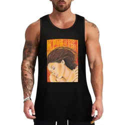 Lara Fabian Tank Top Sleeveless Basic Tee Soft Regular Fit Tank Top
