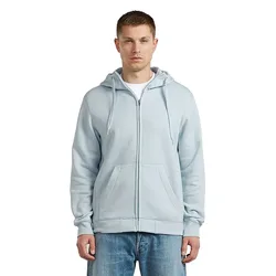 Felpa Con Zip Premium Core Baby Blue M