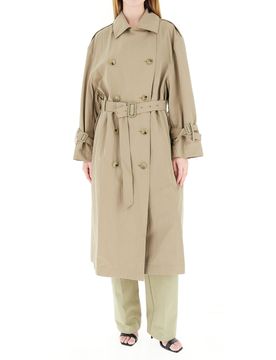 Trench con cintura ECRU 40