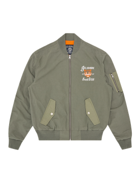 Tiger Bomber Jacket - Khaki