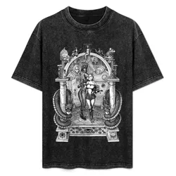 Haunting Ground - Essence of Woman T-Shirt Basic Solid Tee for Daily Use