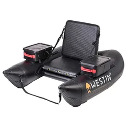 W6 Belly Boat Black 170 x 105 x 60 cm unisex