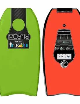 Bodyboard One With Leash 42´´ Green / Orange 01 106.6 cm unisex