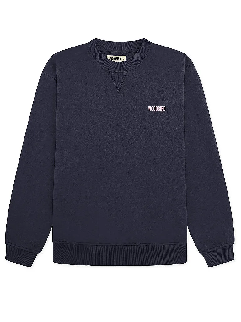 Suéter WBCANE KOI azul oscuro M - Woodbird - FashionsVida