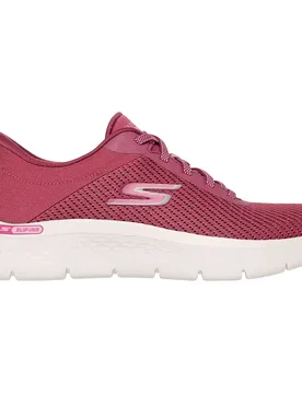 Sneaker Slip-ins Go Walk Flex Carla Burgundy Textile / Trim EU 40 - Skechers - FashionsVida
