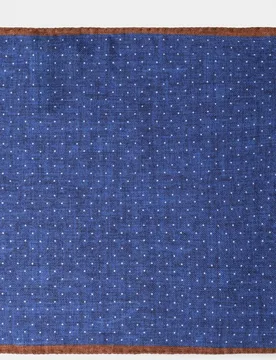 Bufanda de hombre de lana con diseño de lunares mayfair - Hackett - FashionsVida