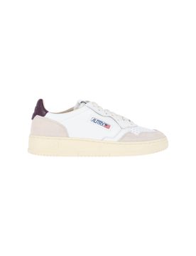 Leather & Suede Sneaker with Towel Lining