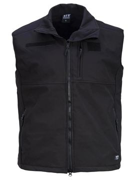 Softshell-Weste Allround - Schwarz / S Herren Schwarz adult Herren
