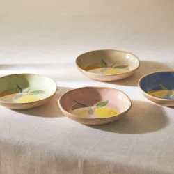 Set de 4 bowls de melamina para exterior Catania
