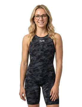 Maillot De Bain De Compétition Dos Ouvert Venzo Camo