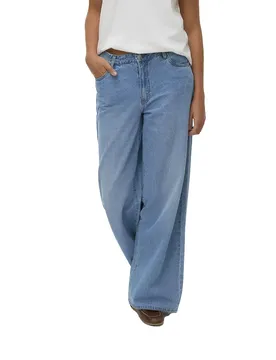 Jeans Remy Wide Leg Light Blue Denim 27