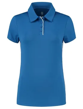 Hypercourt 4 Short Sleeve Polo Classic Blue S - K-swiss - FashionsVida