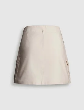 Falda corta de mujer cargo de sarga red bull racing - Pepe Jeans - FashionsVida
