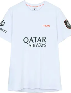 Sponsors At10 Short Sleeve T-shirt White L - Nox - FashionsVida