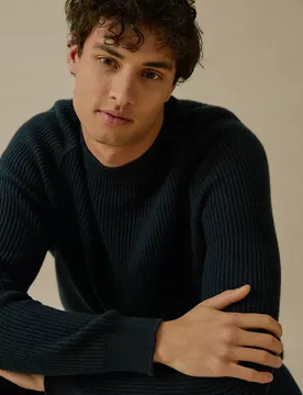 XXXL Rundhals Pullover male