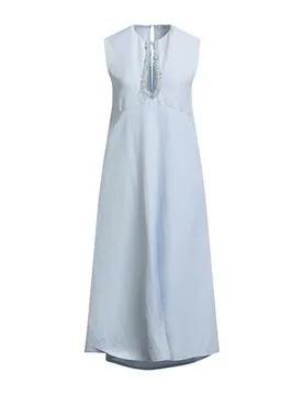 Vestido midi Mujer Azul celeste 2,3 Mujer - Dorothee Schumacher - FashionsVida