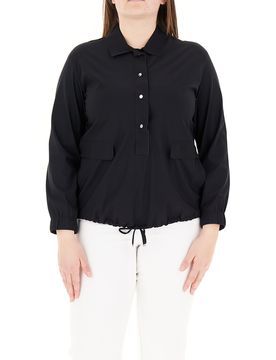 Blusa maniche lunghe NERO L