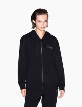 Para mujer. XW001452AF10830MC021 Sudadera con capucha y cremallera (XS), Casual, Algodón, Manga larga