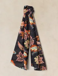 Floral Scarf Black Mix female