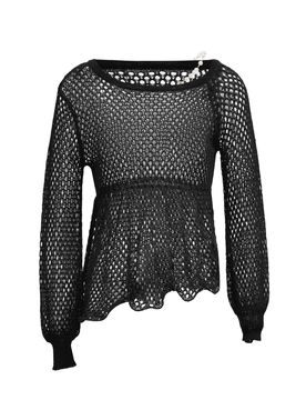 Nolie Jersey negro / blanco perla