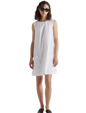 ABITO Donna CON FIORI APPLICATI