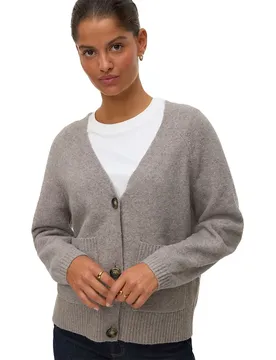 Maglione Con Scollo A V Boom Moon Rock / Melange XL