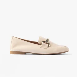 Jangle Womens Shoes Tan - Beige Leather - Size Uk 7