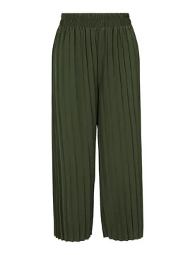 Culotte-Plisseehose „Sonja“ gruen S Damen - wedolina - FashionsVida