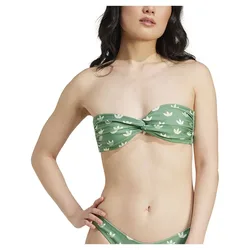 Monogram Bikini Top Preloved Green / Cloud White 38 Women
