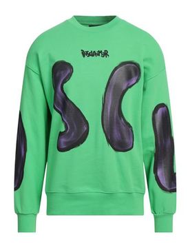 Sudadera Hombre Verde lima M,S Hombre