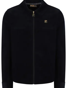 Black Roman Corduroy Over Shirt - XS - FILA - FashionsVida