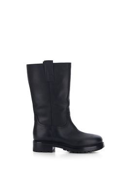 Stivali in pelle NERO 39